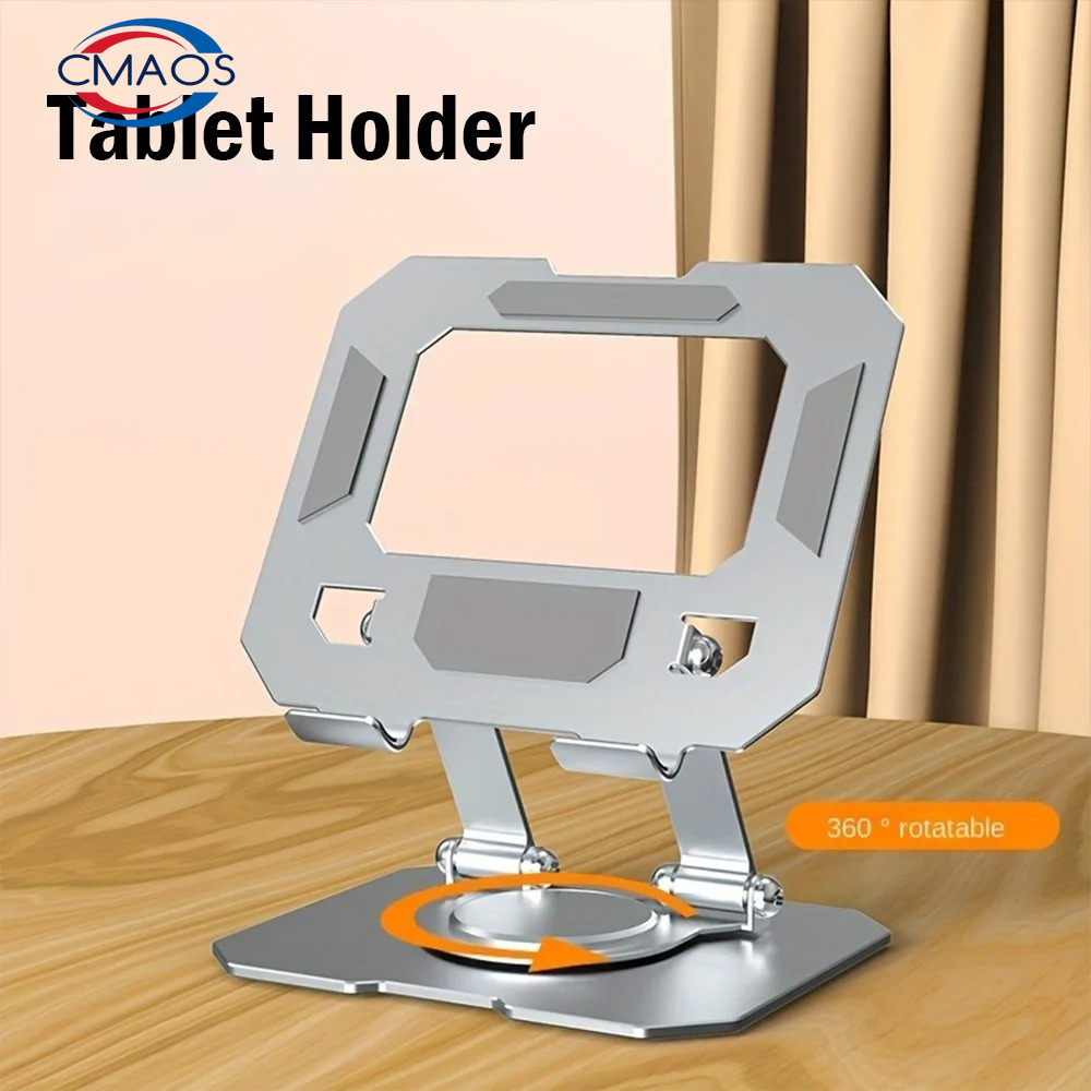 Cooling Stand Tablet - ขาตั้งแท็บเล็ตโลหะหมุนได้ 360 องศา ปรับระดับได้ พับเก็บได้ ใช้ได้กับไอแพดโปร