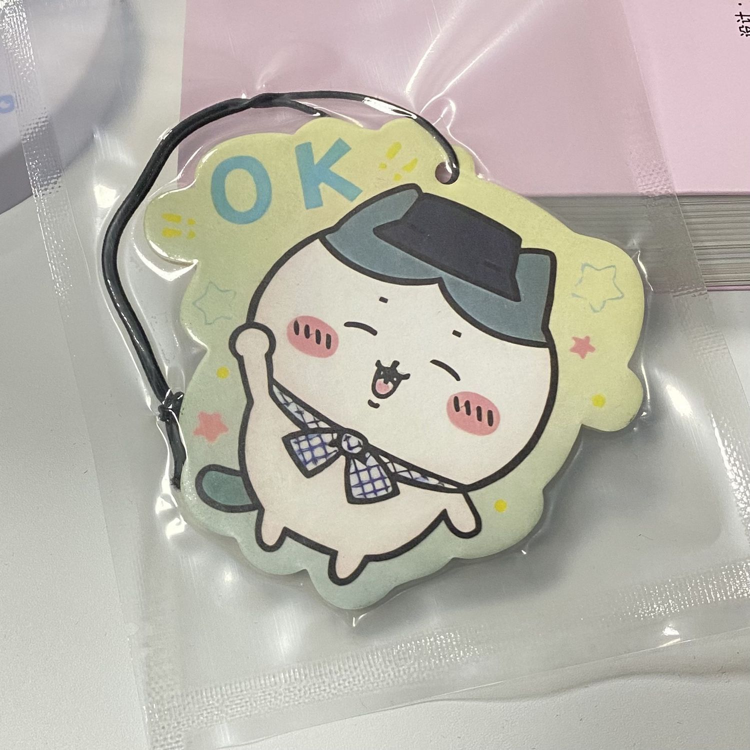 Tablet Cute Accessories - ชิอิคาวะ ฮาจิวาระ อุซางิ แผ่นน้ำหอมปรับอากาศในรถยนต์แบบแขวน กลิ่นหอมติดทนนาน ขจัดกลิ่นไม่พึงประสงค์