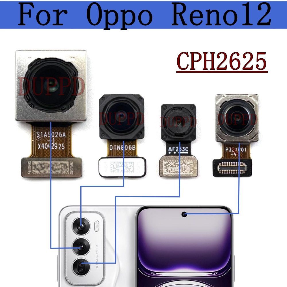 กล้องด้านหลังด้านหน้าสําหรับ O - Oppo Reno 12 บทวิจารณ์และราคา