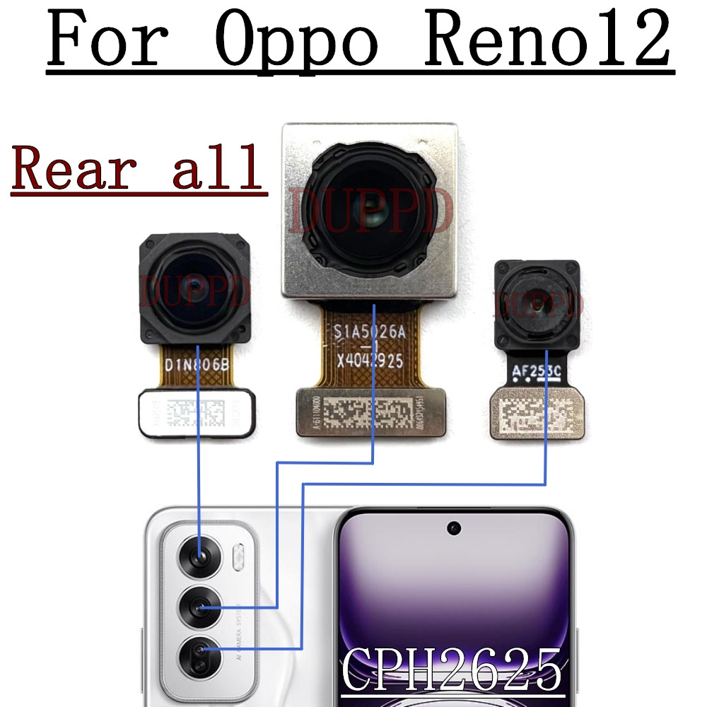 กล้องด้านหลังด้านหน้าสําหรับ O - Oppo Reno 12 บทวิจารณ์และราคา