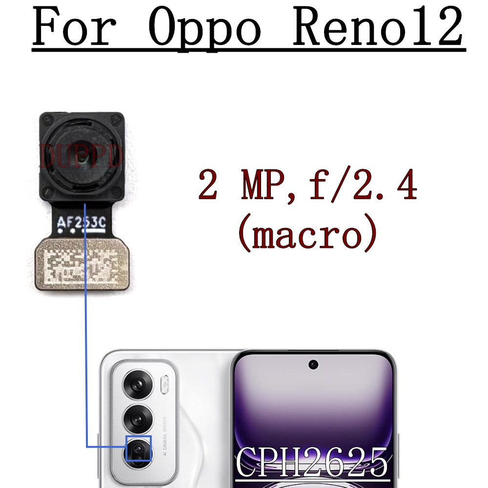กล้องด้านหลังด้านหน้าสําหรับ O - Oppo Reno 12 บทวิจารณ์และราคา