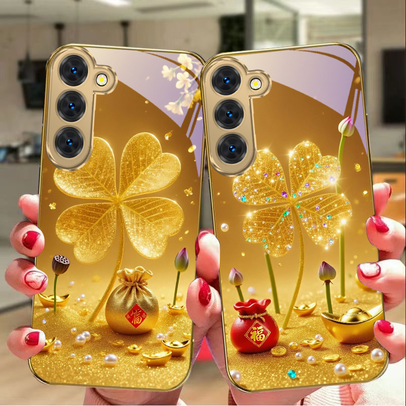 เคสโทรศัพท์มือถือลายโคลเวอร์สี - Samsung Galaxy S24 บทวิจารณ์และราคา