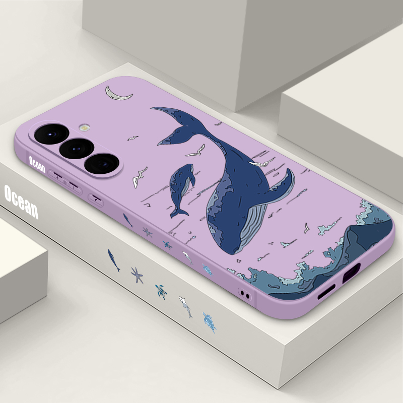 เคสโทรศัพท์ลายวาฬ สำหรับ Samsu - Samsung Galaxy A55 บทวิจารณ์และราคา