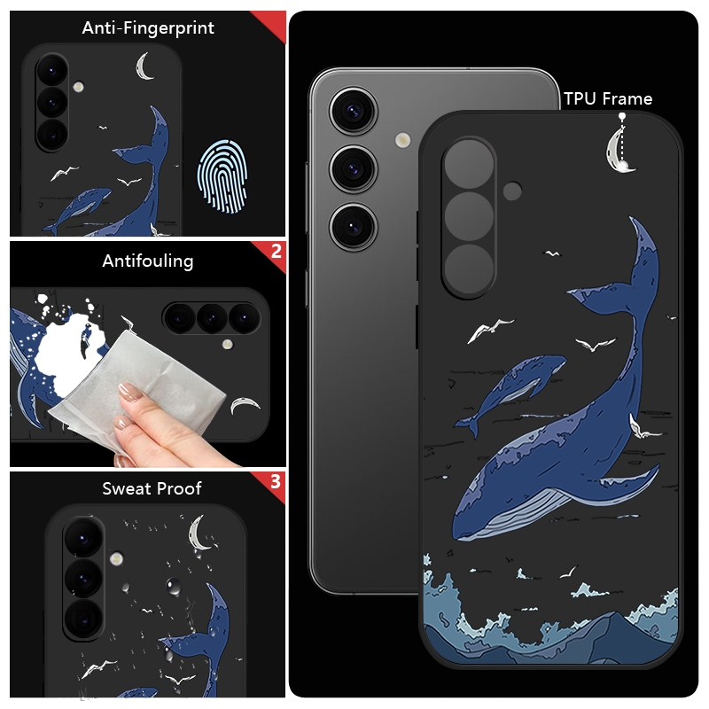 เคสโทรศัพท์ลายวาฬ สำหรับ Samsu - Samsung Galaxy A55 บทวิจารณ์และราคา