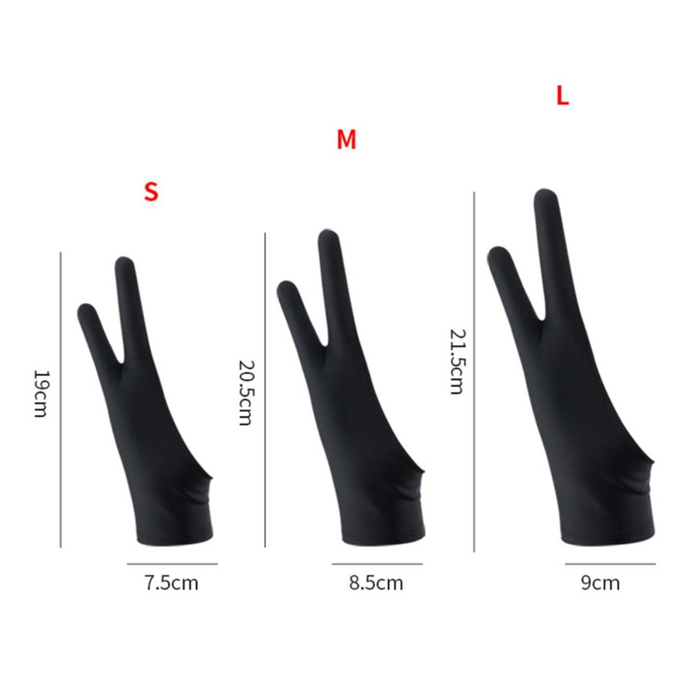 ถุงมือวาดภาพแบบ 1/2 นิ้ว 1 ชิ้ - Drawing Glove Artist บทวิจารณ์และราคา