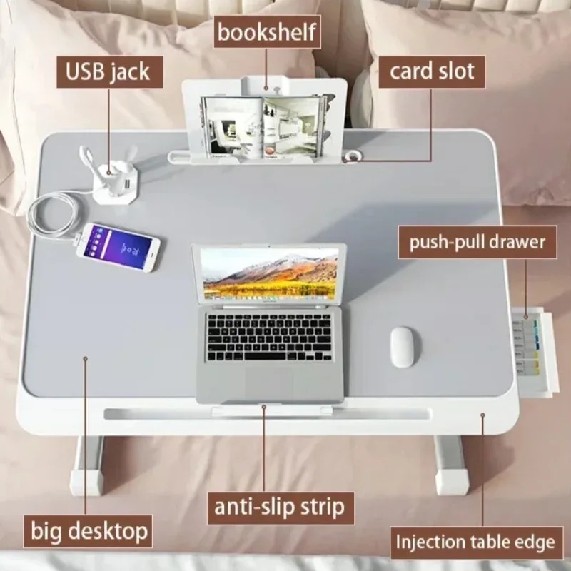 เตียงแล็ปท็อปโต๊ะถาดเตียงแล็ปท - Tablet Lap Desk บทวิจารณ์และราคา
