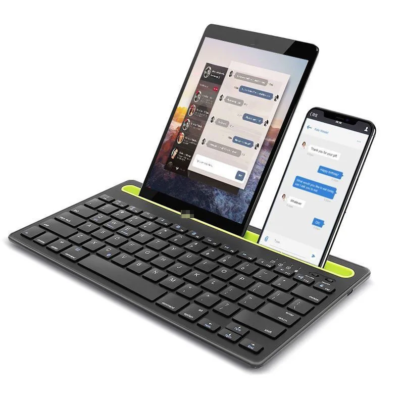 คีย์บอร์ดไร้สายบลูทูธ คีย์บอร์ - Android Tablet Gaming Accessories บทวิจารณ์และราคา