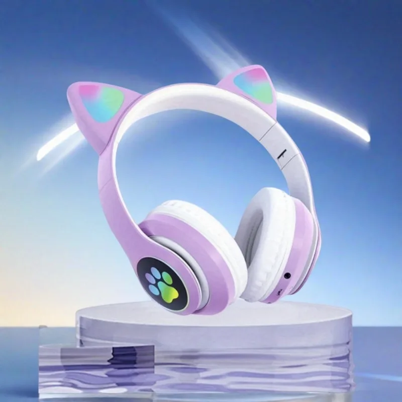 หูฟังไร้สายลายหูแมวน่ารัก พร้อ - Wired Earphone Lightning บทวิจารณ์และราคา
