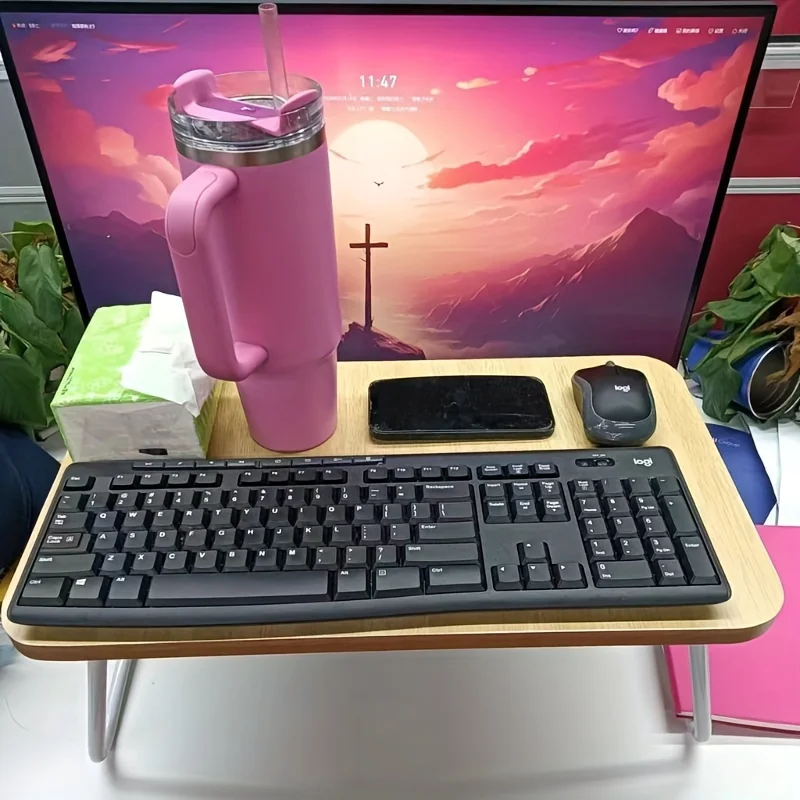 โต๊ะพับได้อเนกประสงค์สำหรับเตี - Tablet Lap Desk บทวิจารณ์และราคา